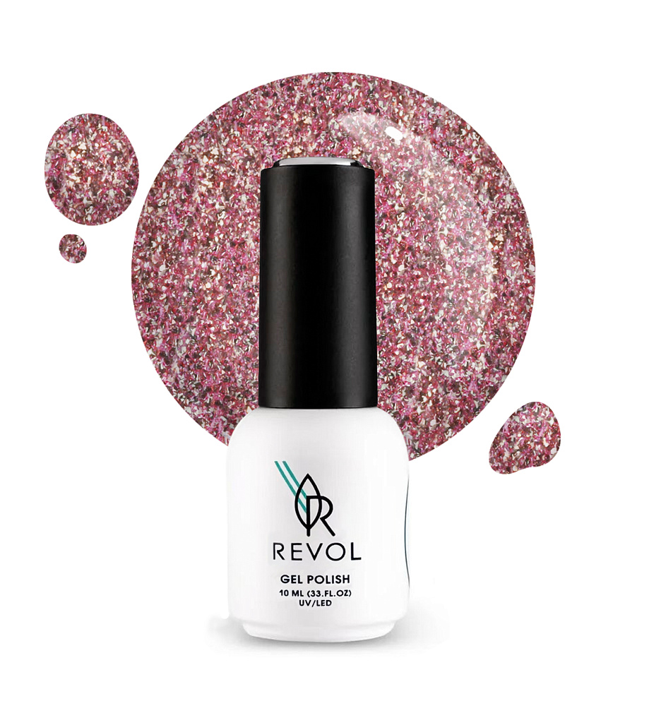 REVOL Гель-лак Sleepy moon №2 Dawn on the edge of orbit купить по цене: 550  руб. в Владимире - Nail-industry.ru