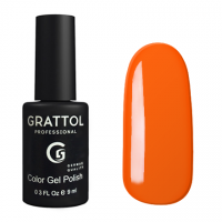 Гель-лак Grattol Color Gel Polish - тон №029 Orange Red 9 мл.