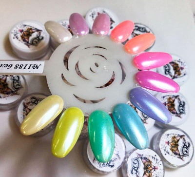 1188 Пигмент перламутровый "Белая Жемчужина" 1 г